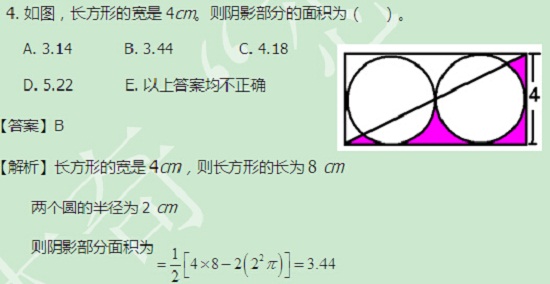 【太奇MBA 2014年9月18日】MBA數(shù)學(xué)每日一練 解析